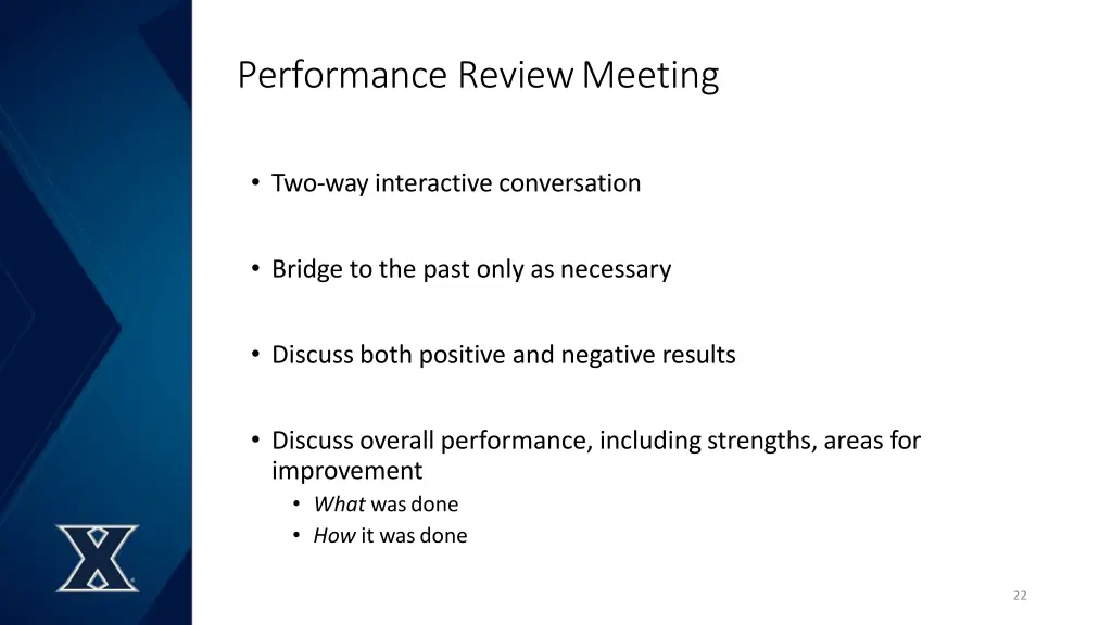 performance reviewmeeting