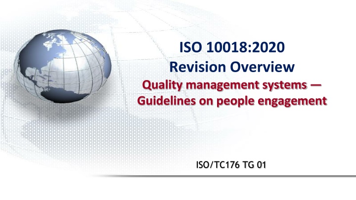 iso 10018 2020 revision overview quality