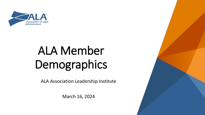ala member ala member demographics demographics
