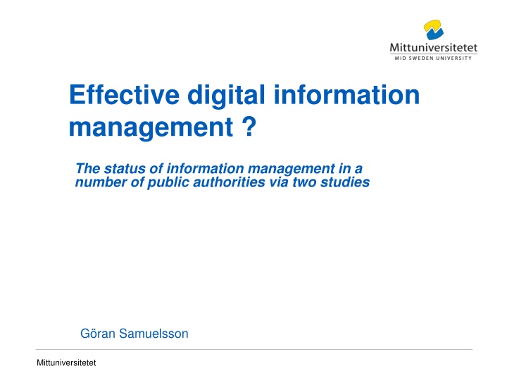 effective digital information management