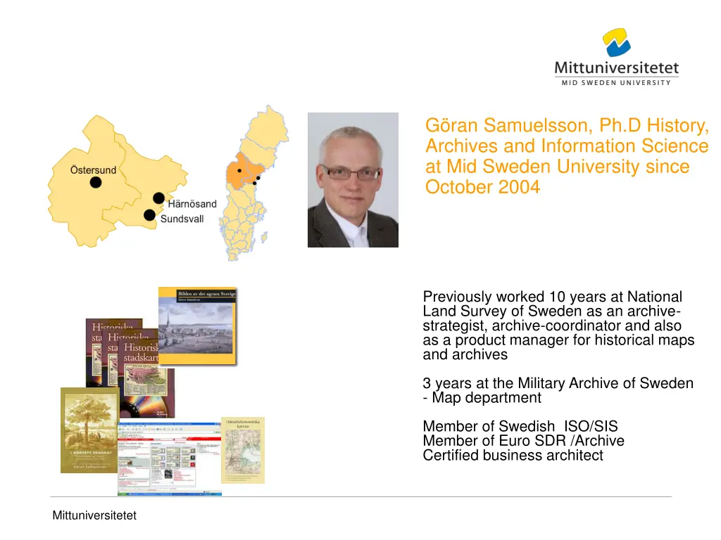 g ran samuelsson ph d history archives