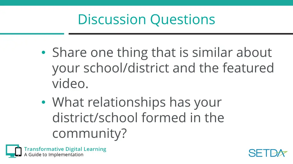 discussion questions