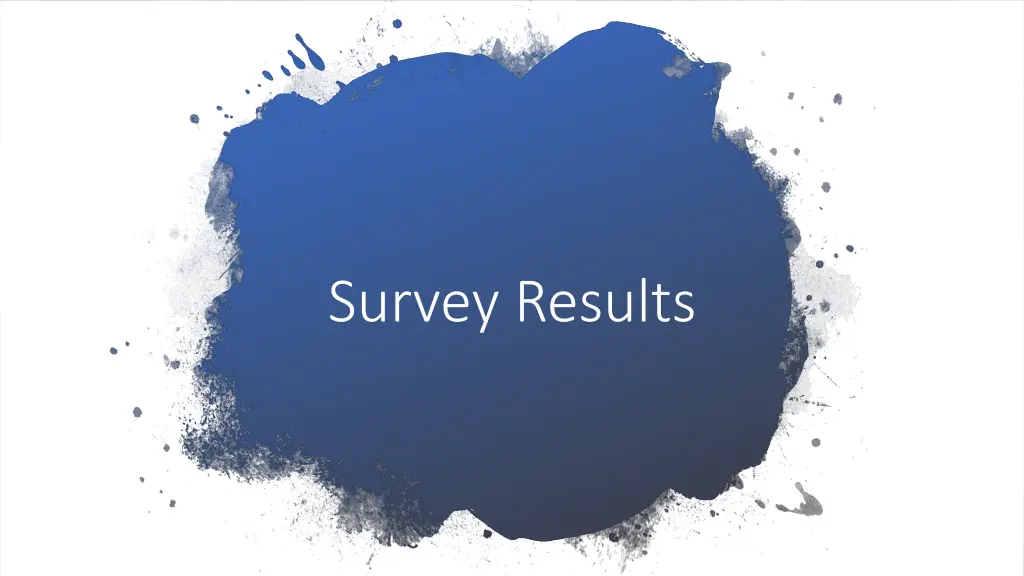 survey results
