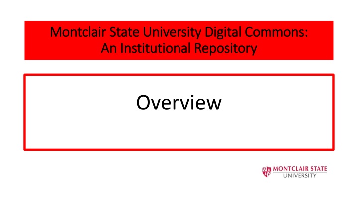 montclair state university digital commons