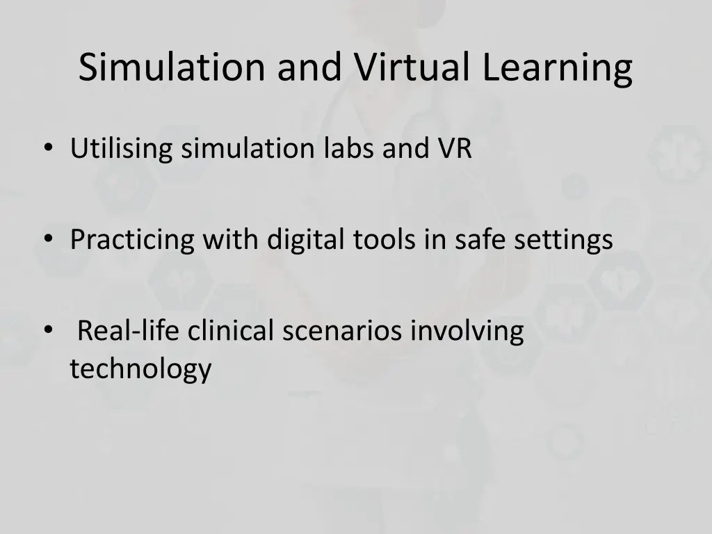 simulation and virtual learning