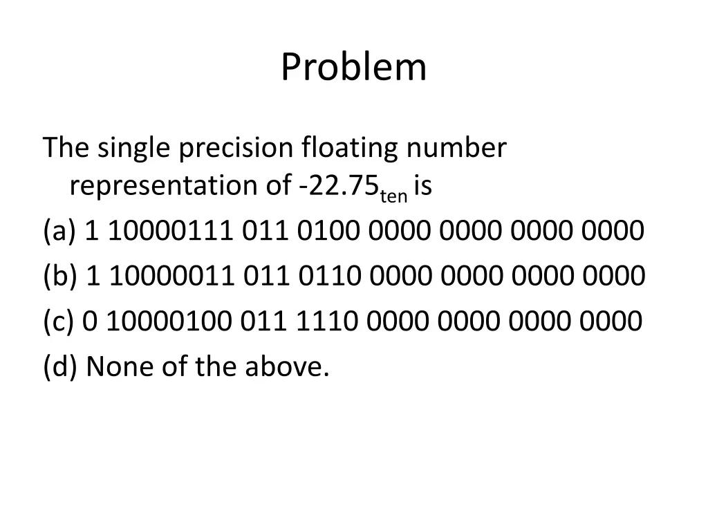 problem 1