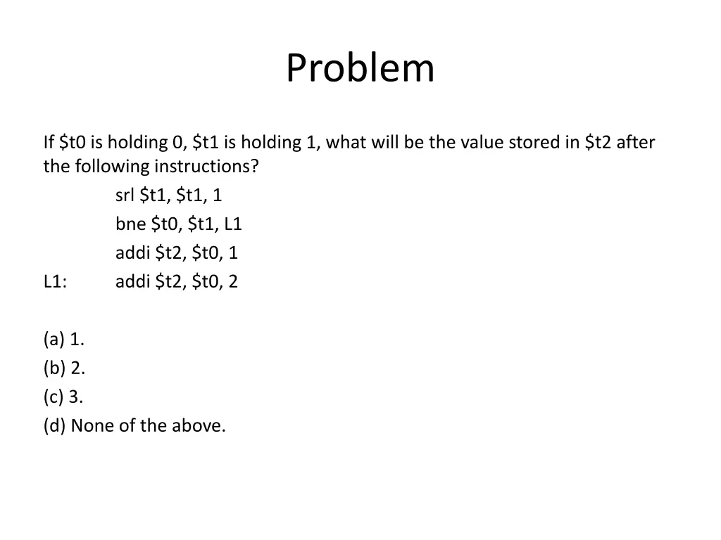 problem 2