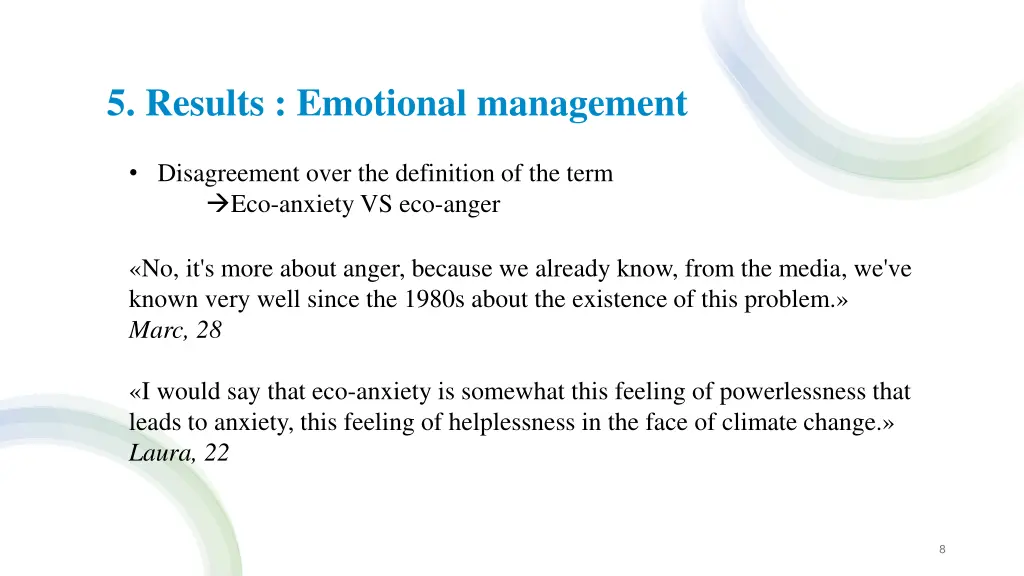 5 results emotional management