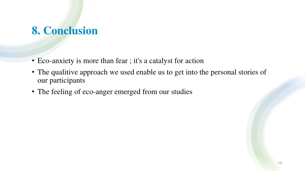 8 conclusion