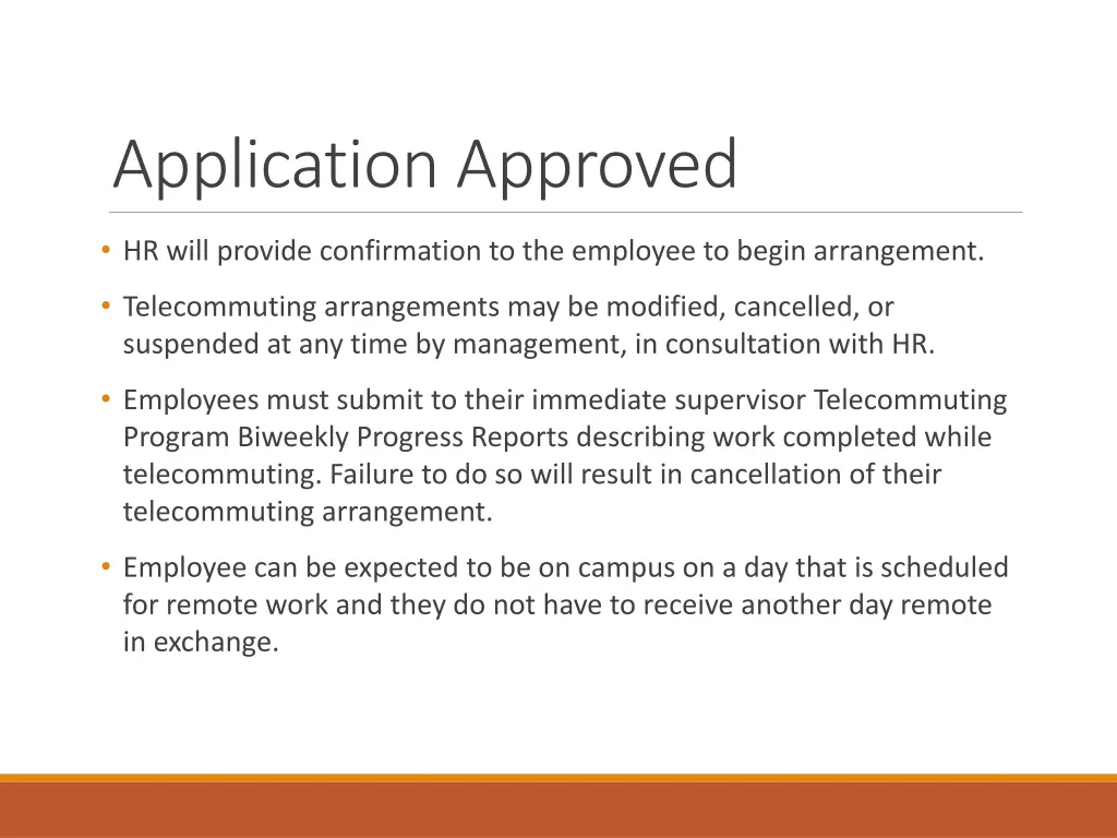 application approved