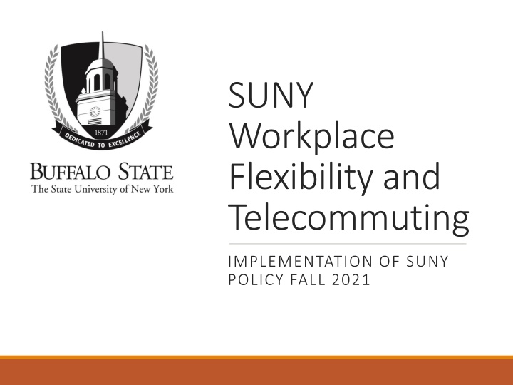 suny workplace flexibility and telecommuting