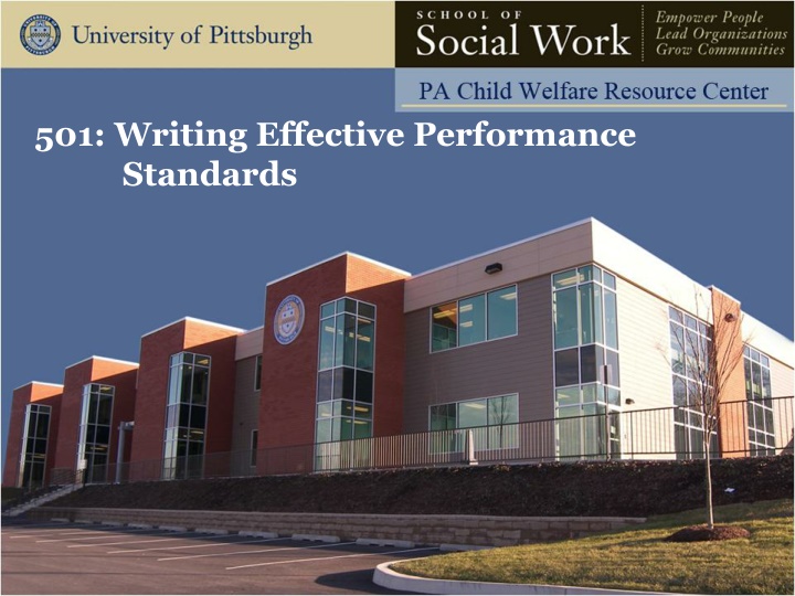 501 writing effective performance standards