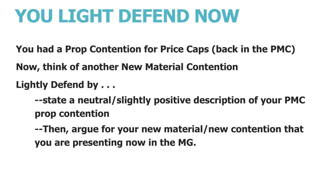 you light defend now