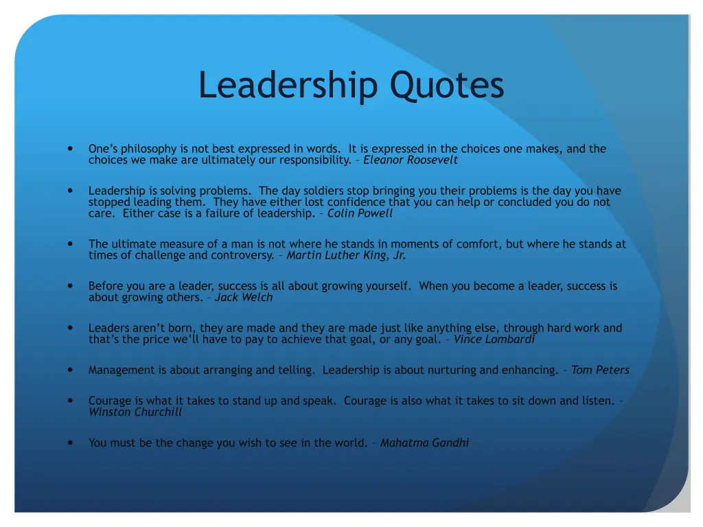 leadership quotes