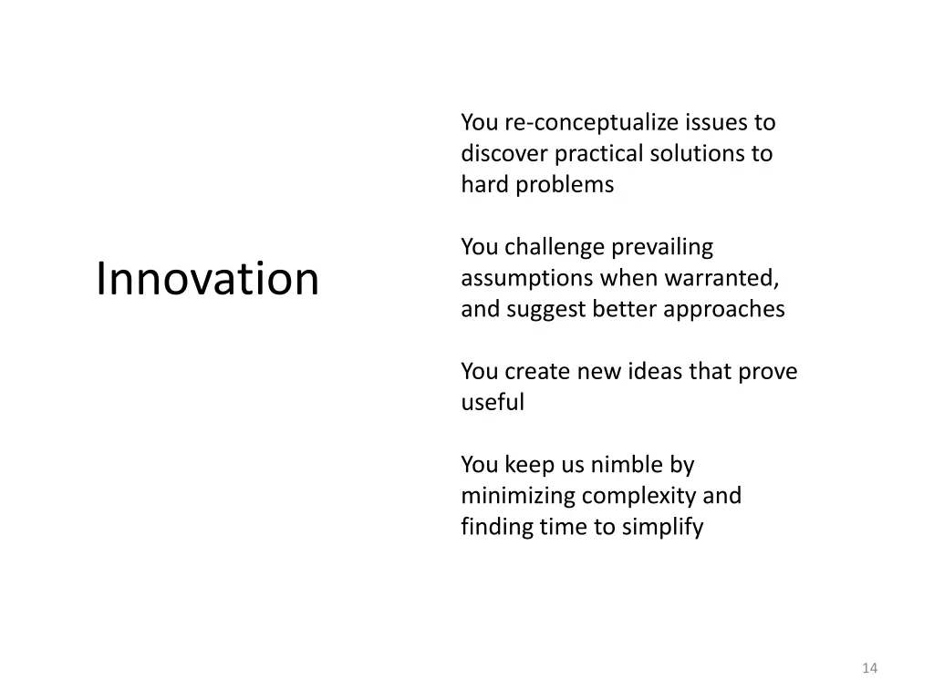 you re conceptualize issues to discover practical