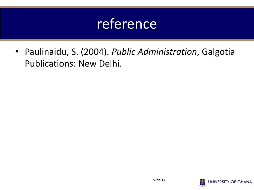 reference