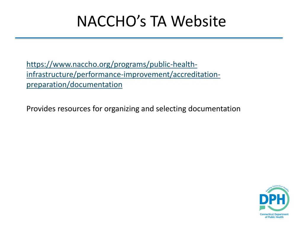 naccho s ta website
