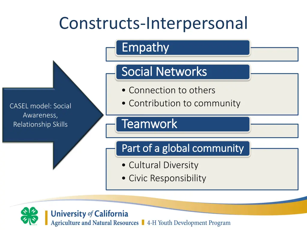 constructs interpersonal