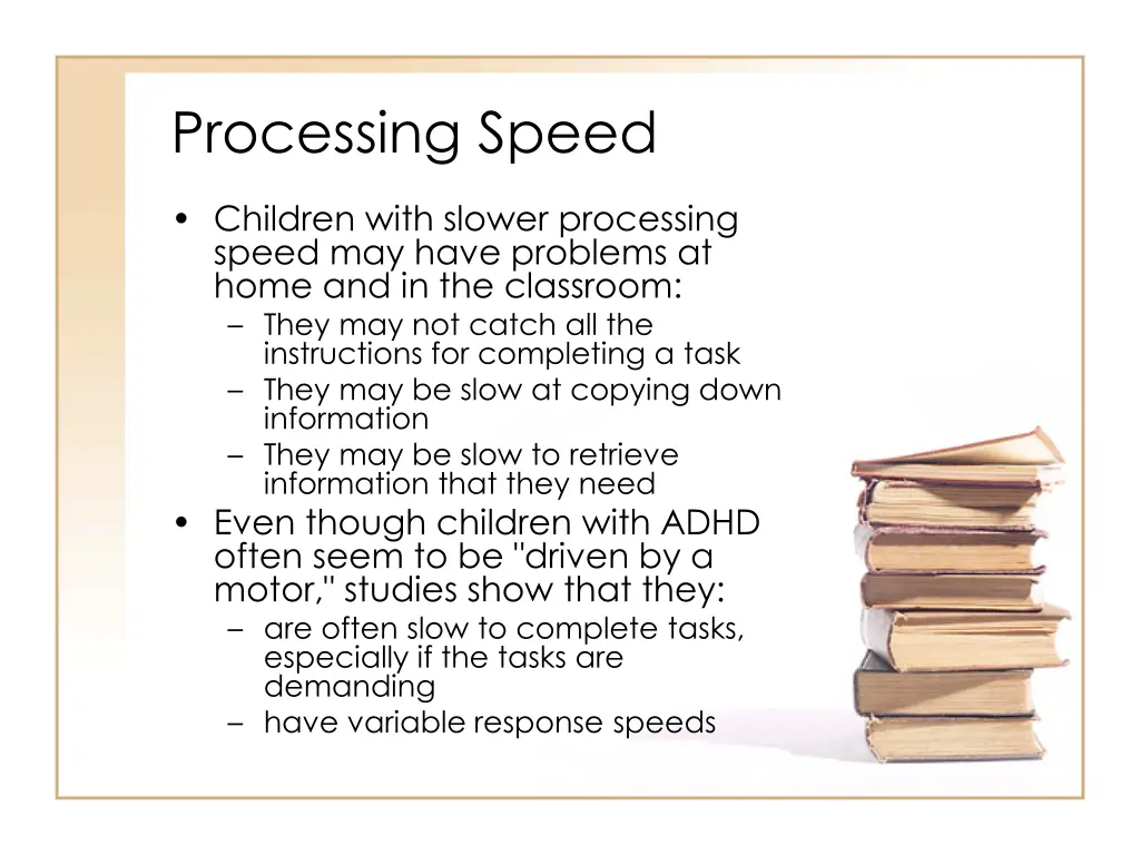 processing speed 1