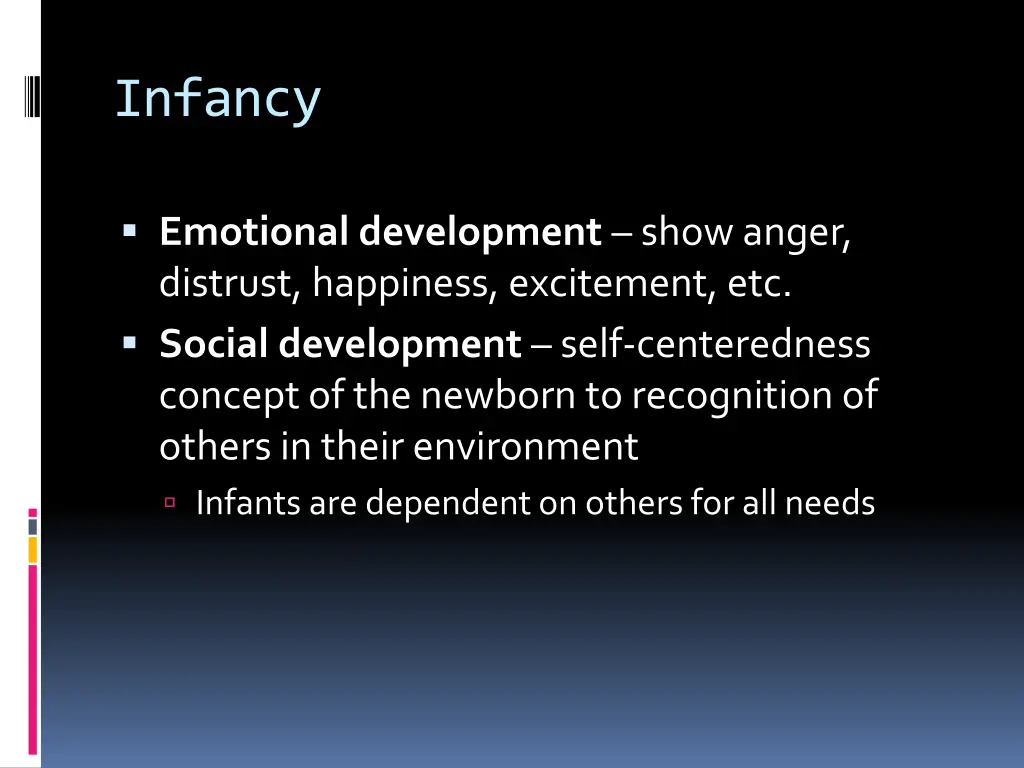 infancy 1