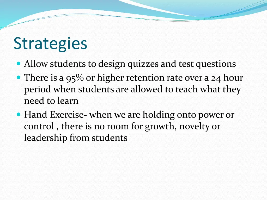 strategies