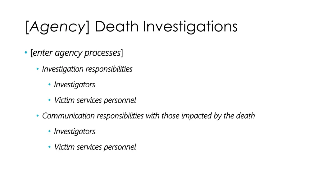 agency death investigations 3