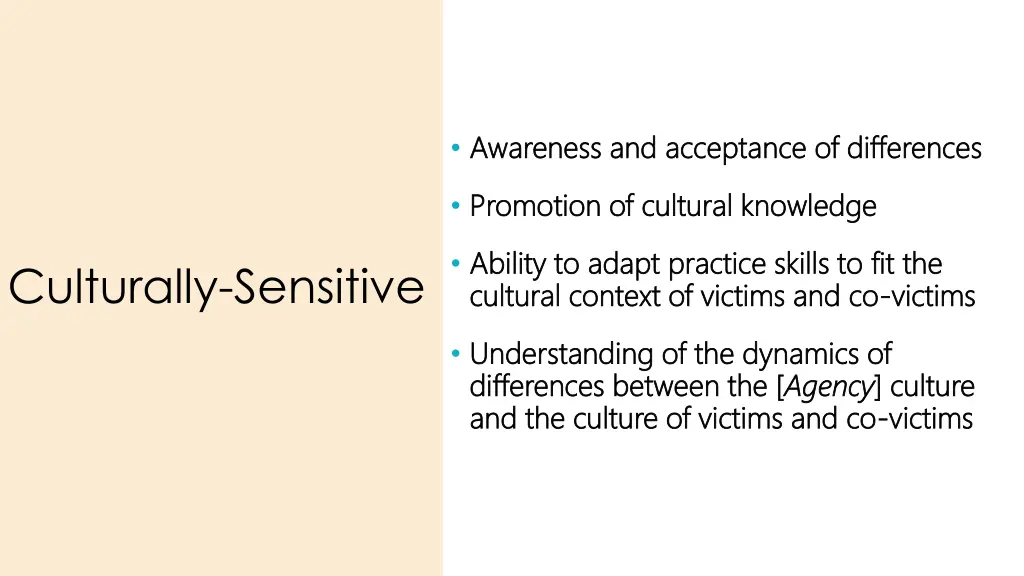 awareness and acceptance of differences awareness