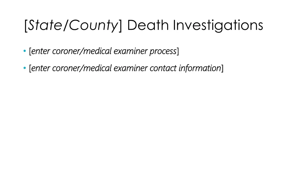 state county death investigations