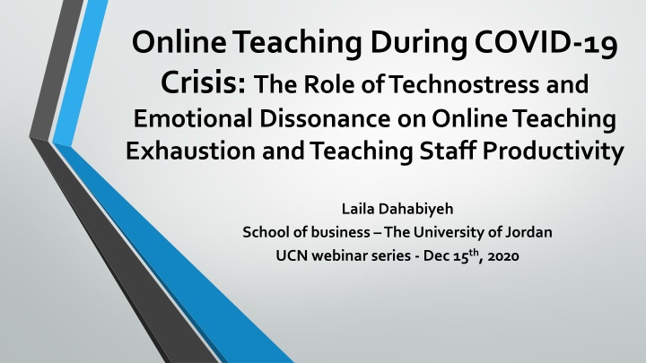 online teaching during covid 19 crisis the role