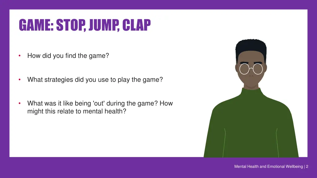 game stop jump clap