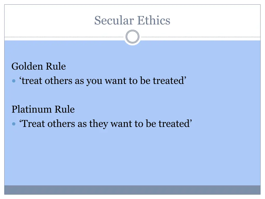 secular ethics