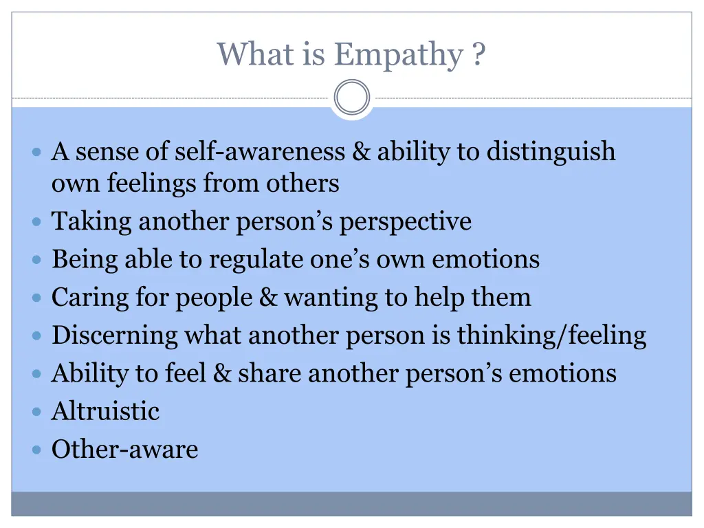 what is empathy
