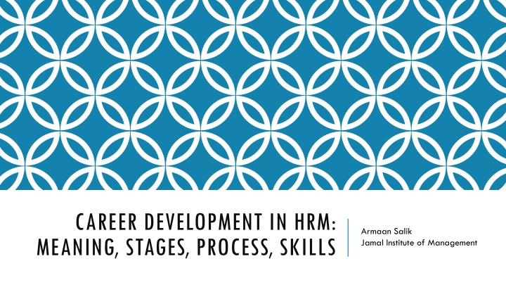 career development in hrm meaning stages process