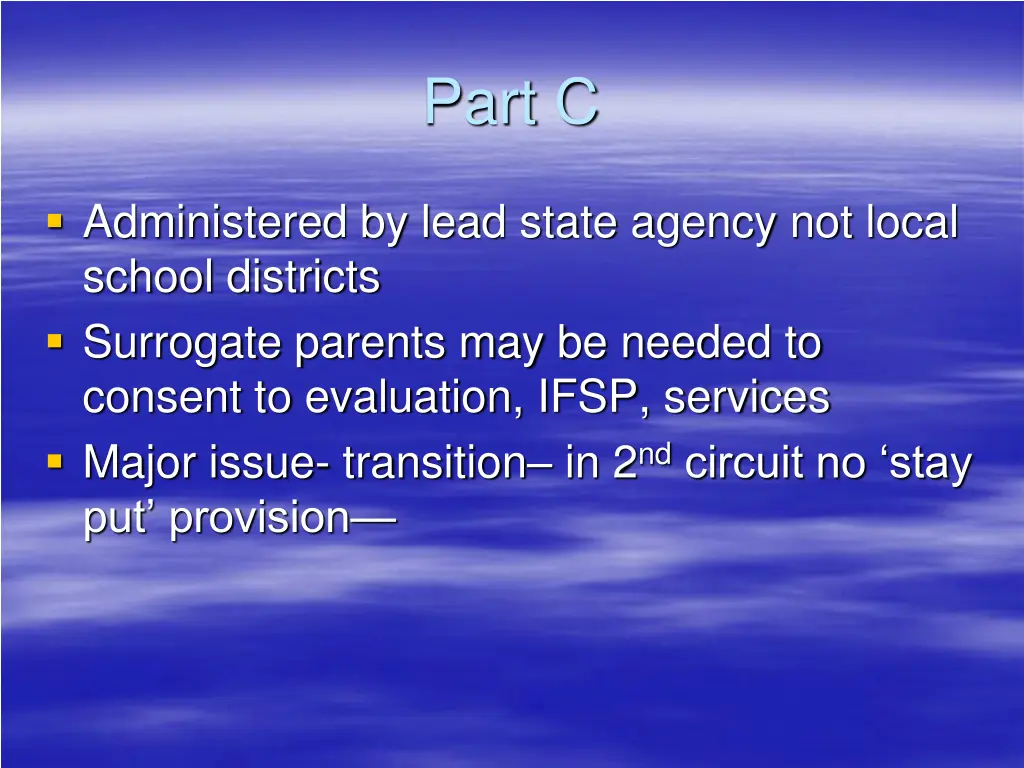 part c 1