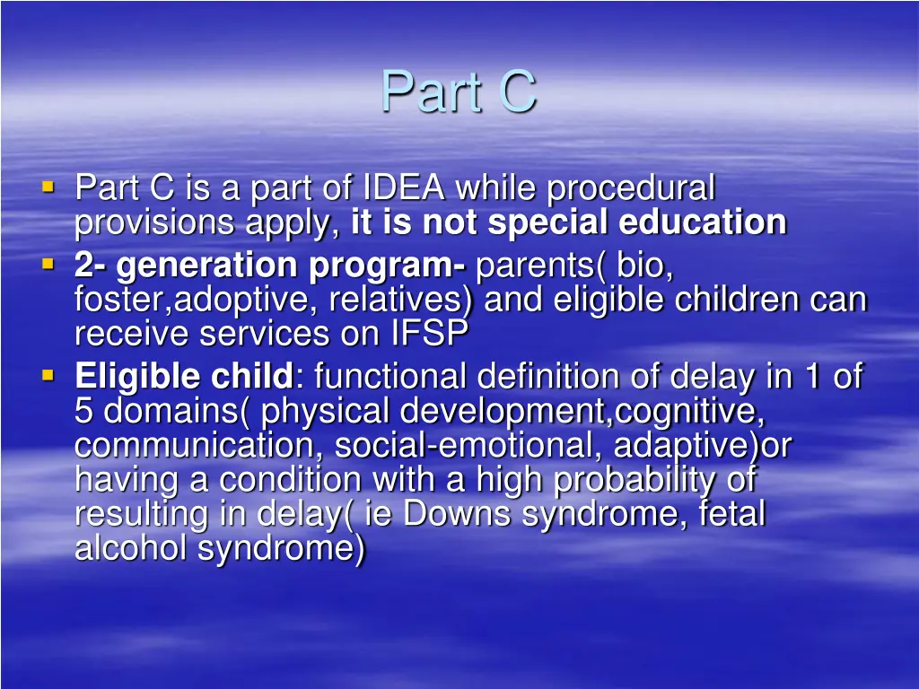 part c