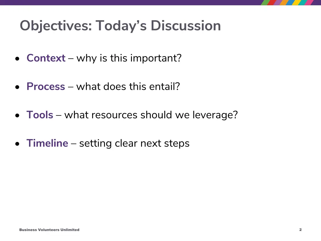 objectives today s discussion