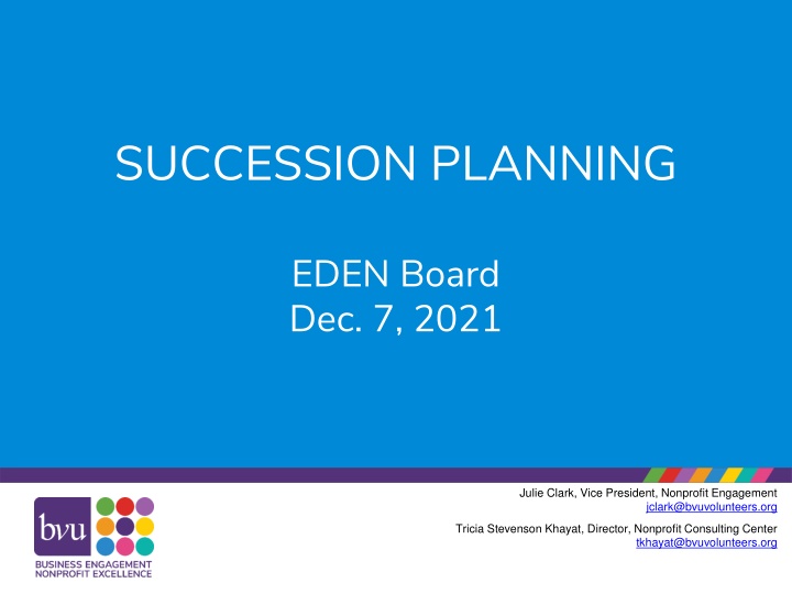 succession planning