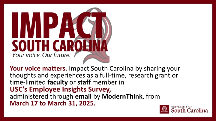 your voice matters impact south carolina
