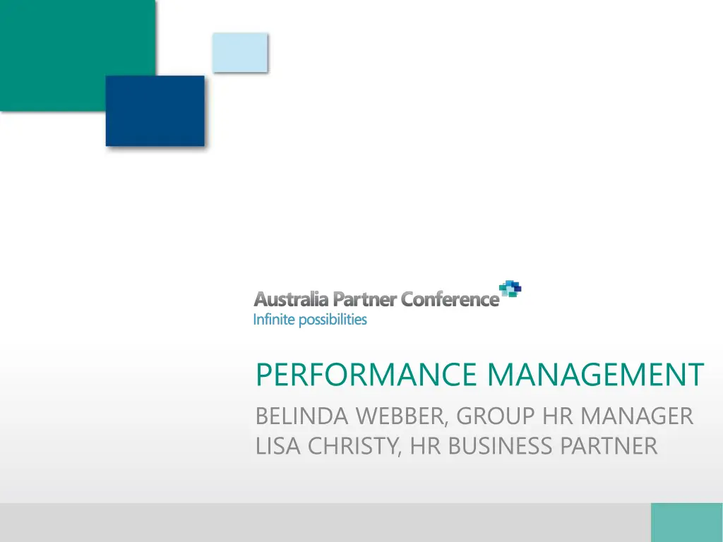 performance management belinda webber group