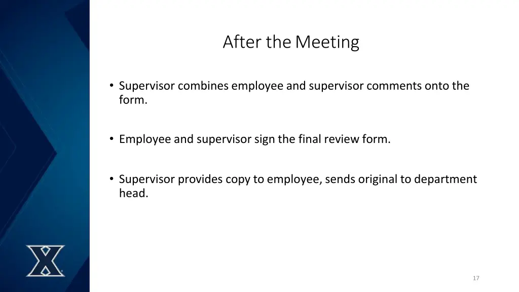after themeeting