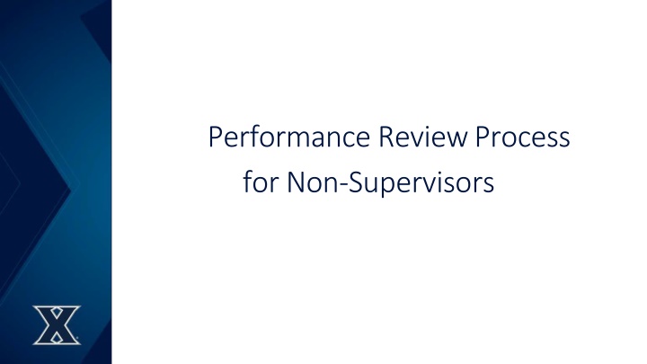 performance review process for non supervisors