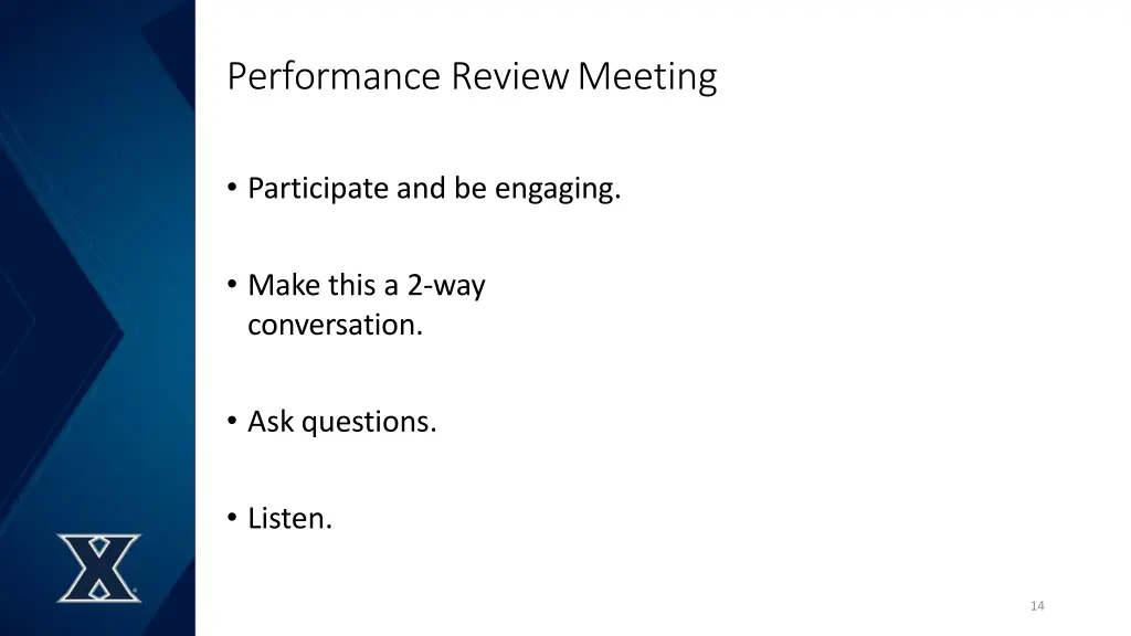 performance reviewmeeting