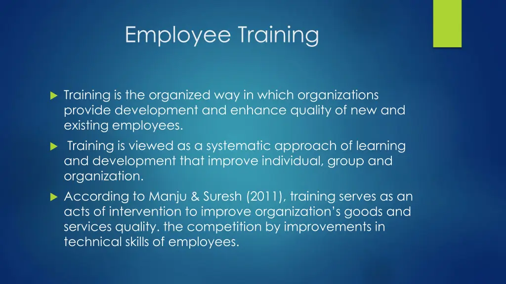 employee training