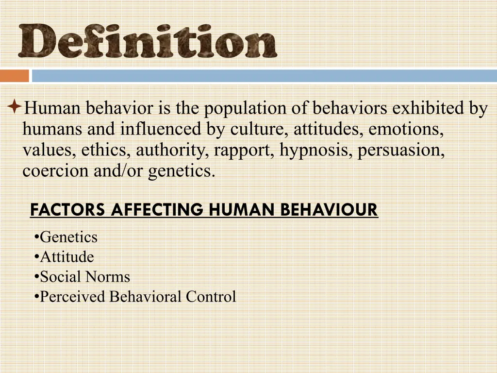 definition