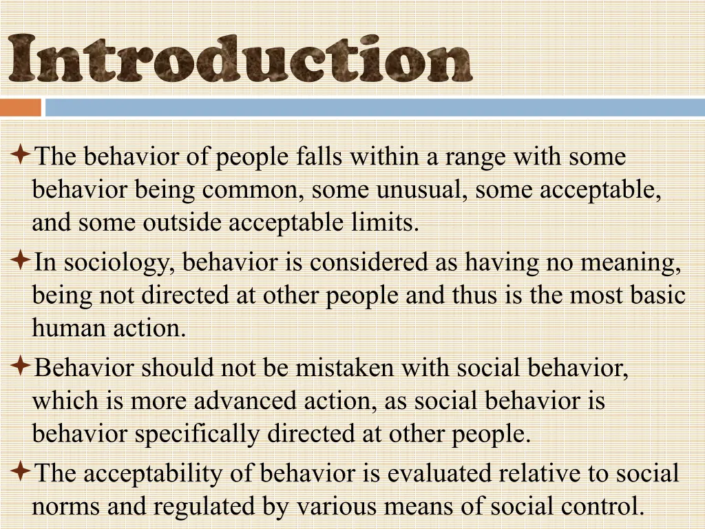 introduction