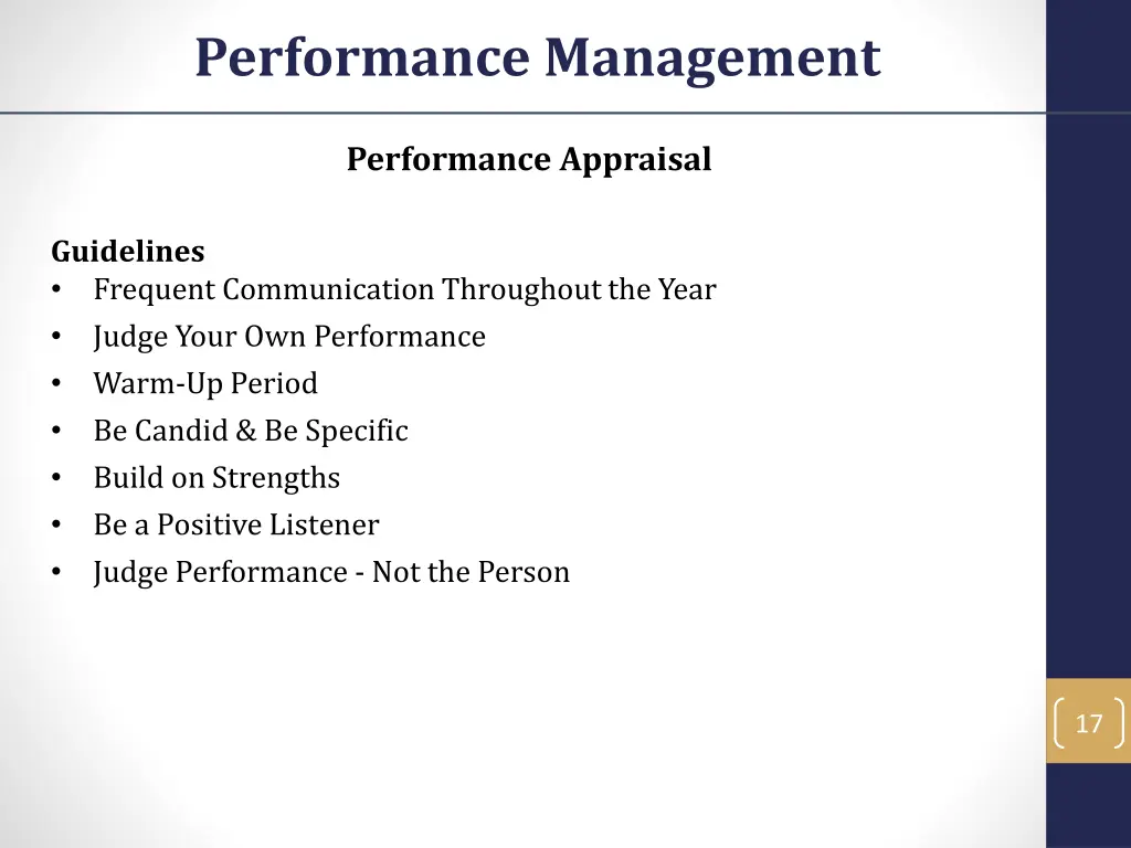 performance management 12