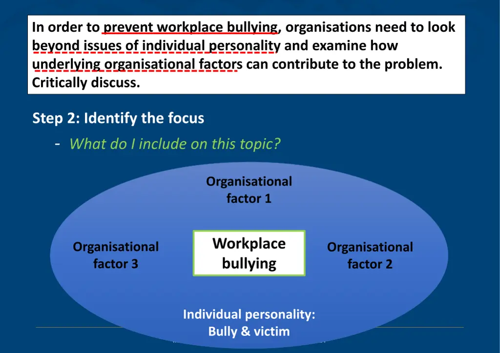 in order to prevent workplace bullying 1