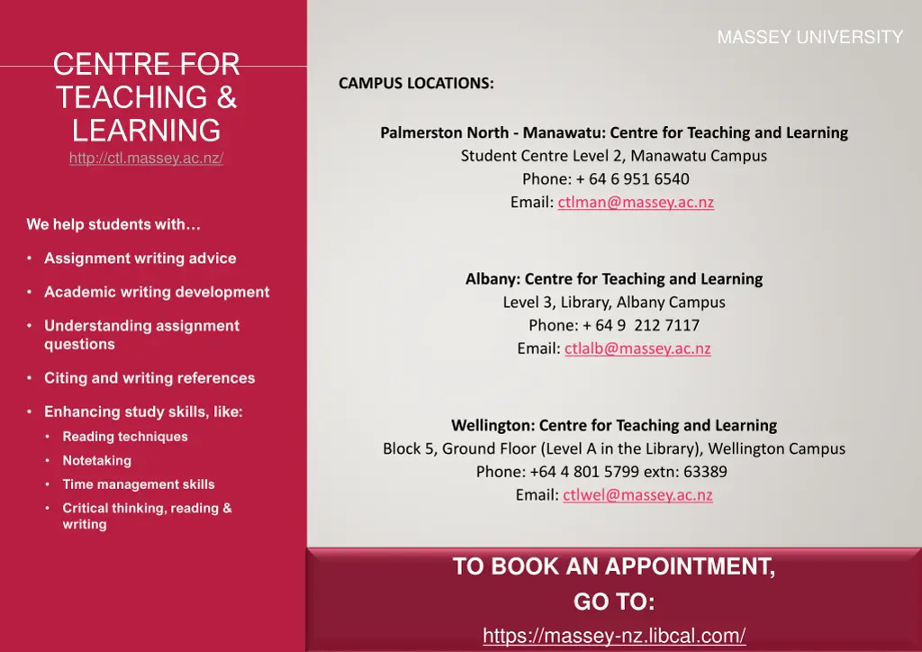 massey university