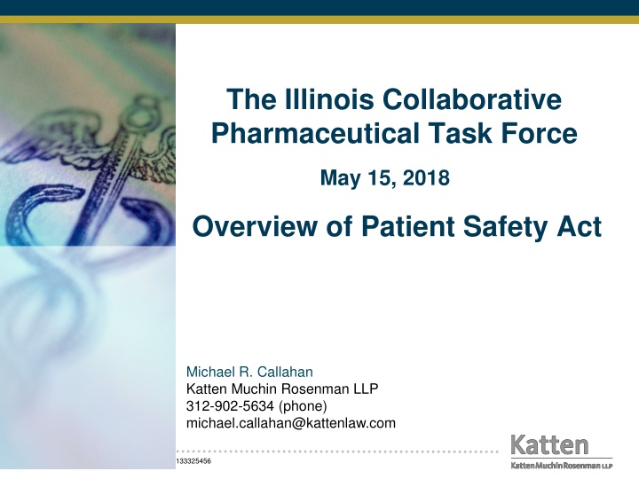 the illinois collaborative pharmaceutical task