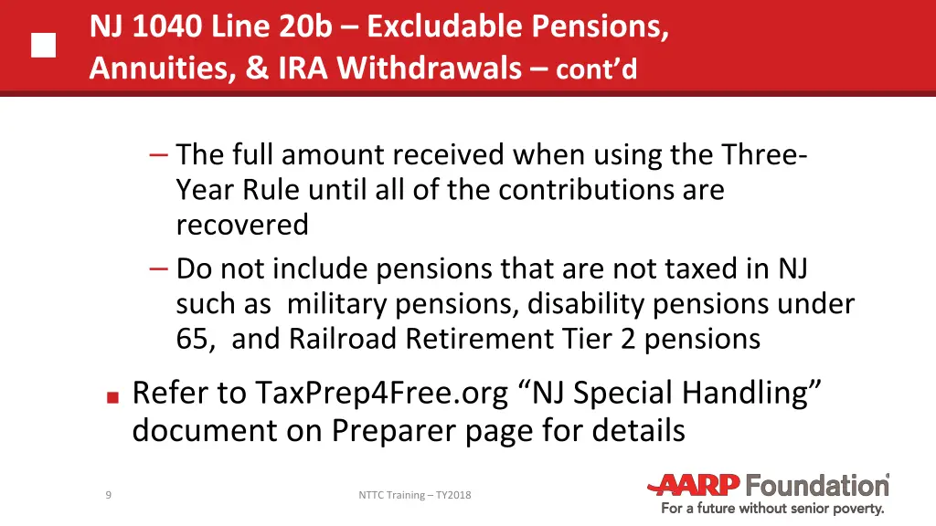 nj 1040 line 20b excludable pensions annuities 1